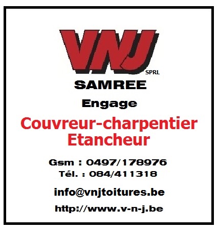 VNJ TOITURES ET MENUISERIE    ENGAGE   PERSONNE SÉRIEUX